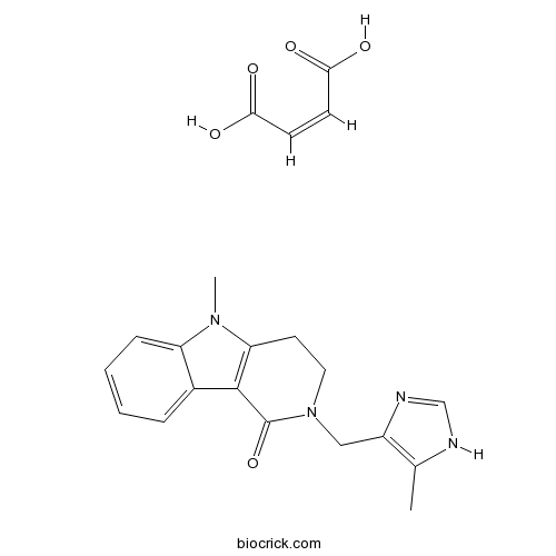 Alosetron (Z)-2-butenedioate