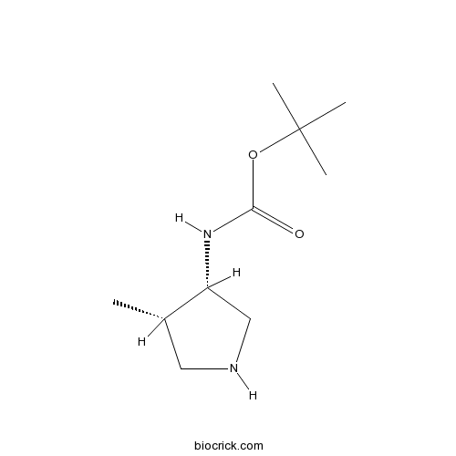 (3S,4S)-3-(Boc-amino)-4-methylpyrrolidine