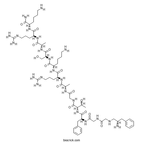 [Phe1&Psi;(CH2-NH)Gly2]Nociceptin(1-13)NH2