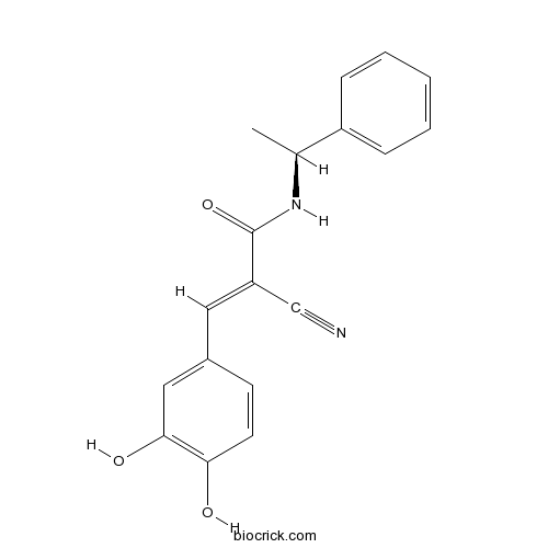 Tyrphostin B44, (+) enantiomer
