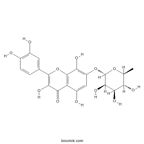 Rhodiolgin; Gossypetin-7-O-α-rhamnopyranoside