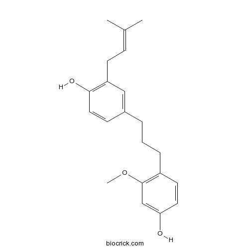 1-(4-Hydroxy-2-methoxyphenyl)-3-(4-hydroxy-3-prenylphenyl)propane
