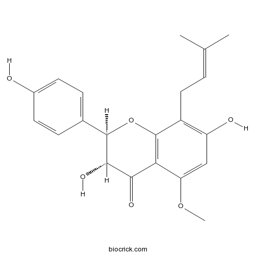 3,7,4'-Trihydroxy-5-methoxy-8-prenylflavanone