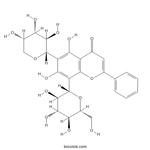 Chrysin 6-C-arabinoside 8-C-glucoside