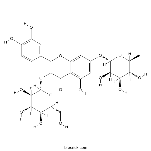 Quercetin 3-O-glucoside-7-O-rhamnoside