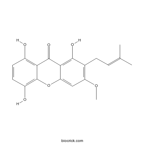 1,5,8-Trihydroxy-3-methoxy-2-prenylxanthone