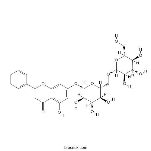 Chrysin 7-O-beta-gentiobioside