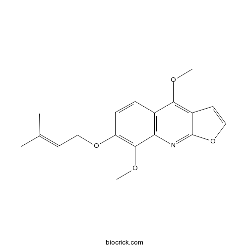 7-Isopentenyloxy-gamma-fagarine