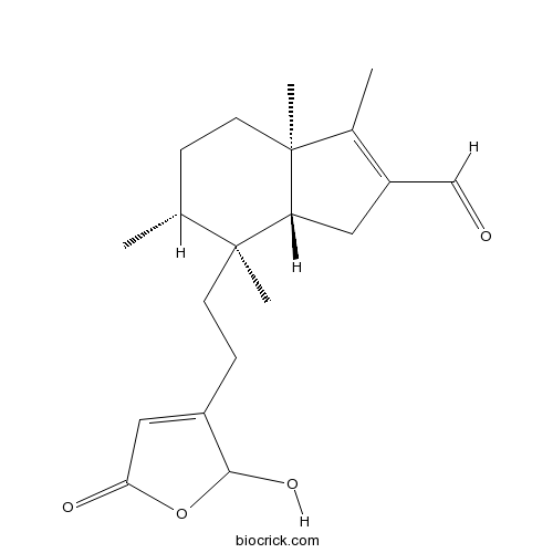 (4->2)-Abeo-16-hydroxycleroda-2,13-dien-15,16-olide-3-al