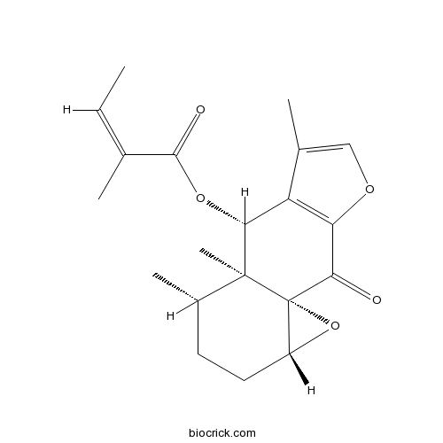 6beta-Angeloyloxy-1beta,10beta-epoxy-9-oxofuranoeremophilane