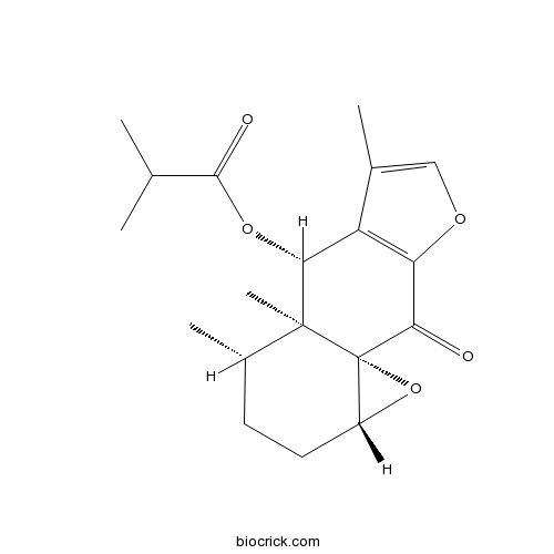1beta,10beta-Epoxy-6beta-isobutyryloxy-9-oxofuranoeremophilane