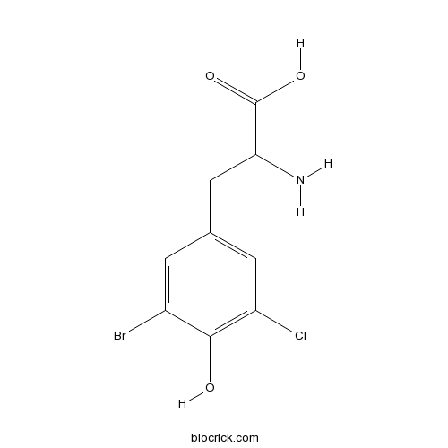 2-amino-3-(3-bromo-5-chloro-4-hydroxyphenyl)propanoic acid