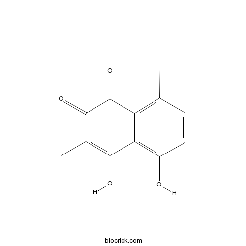 4,5-dihydroxy-3,8-dimethylnaphthalene-1,2-dione