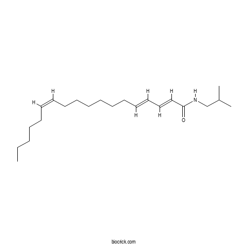 2,4,12-Octadecatrienoic acid isobutylamide