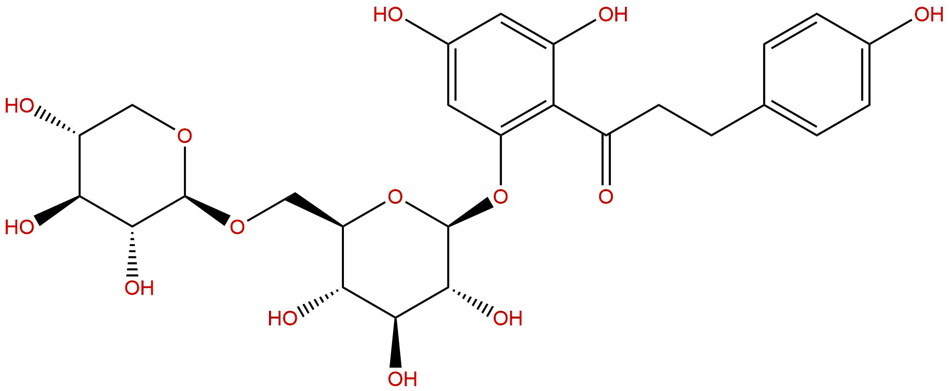 Phloretin 2'-xyloglucoside