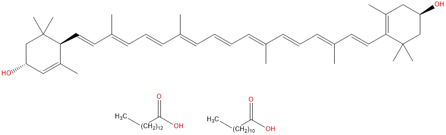Lutein laurate-myristate