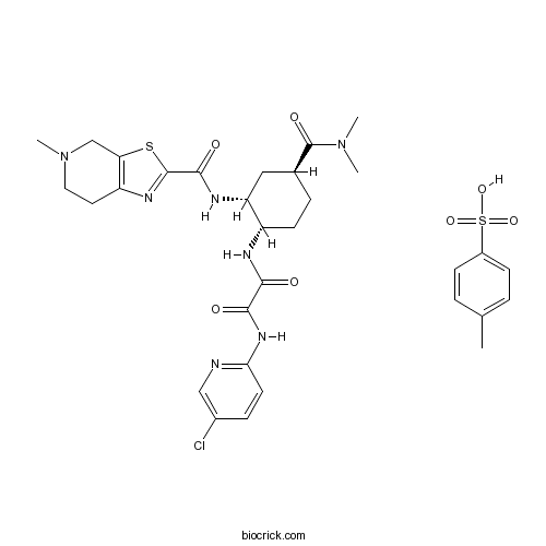 Edoxaban tosylate