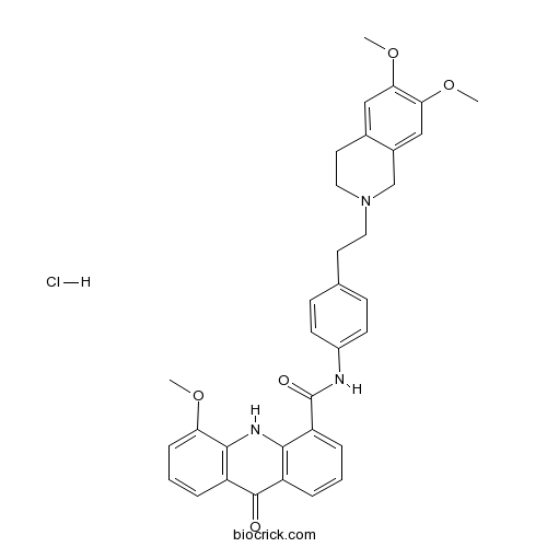 Elacridar hydrochloride