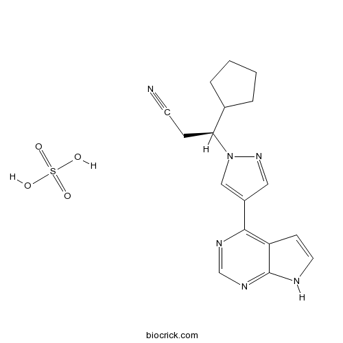 Ruxolitinib sulfate