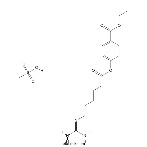 Gabexate mesylate