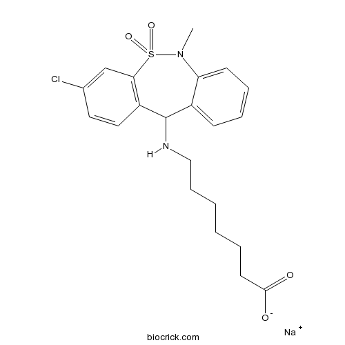 Tianeptine sodium