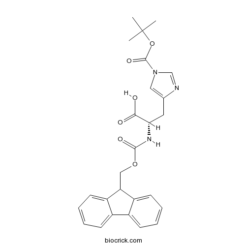 Fmoc-His(Boc)-OH.CHA