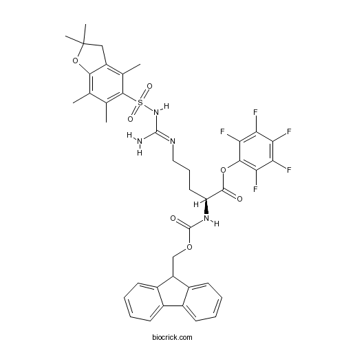 Fmoc-Arg(Pbf)-OPfp