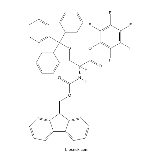 Fmoc-D-Cys(Trt)-OPfp