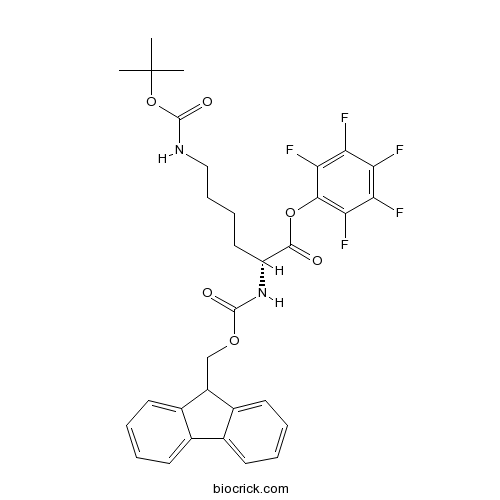 Fmoc-D-Lys(Boc)-OPfp