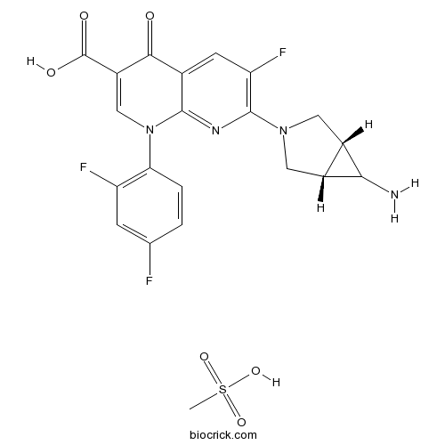 Trovafloxacin mesylate