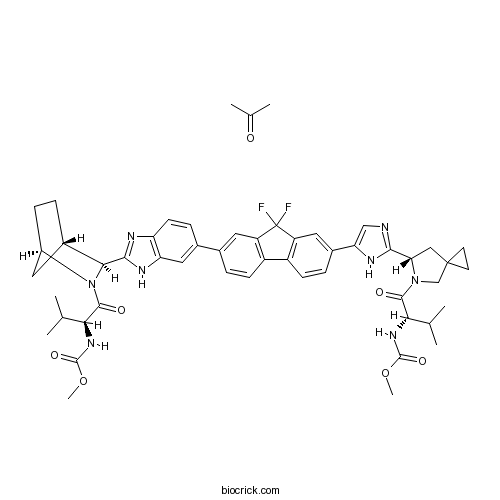 Ledipasvir acetone