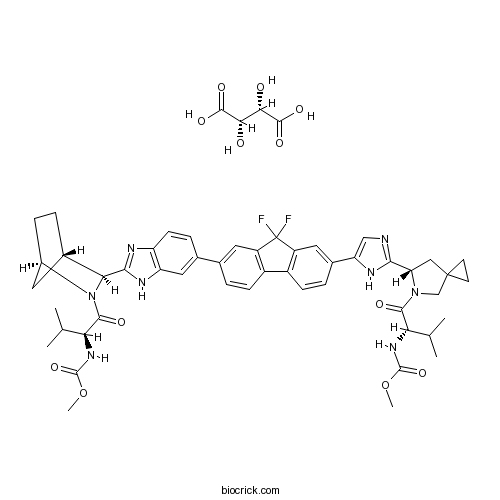 Ledipasvir D-tartrate