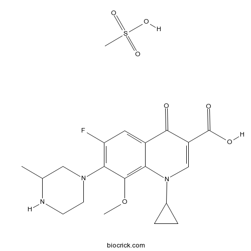 Gatifloxacin mesylate