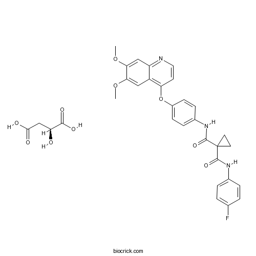 Cabozantinib malate (XL184)