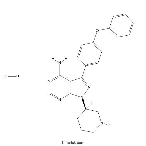 Btk inhibitor 1 R enantiomer hydrochloride
