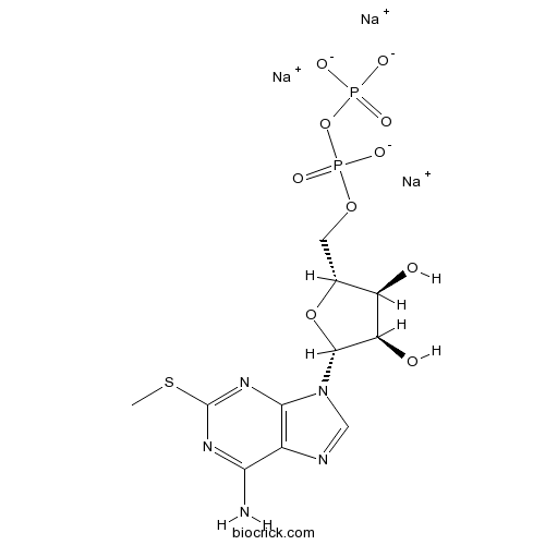 2-Methylthioadenosine diphosphate trisodium salt