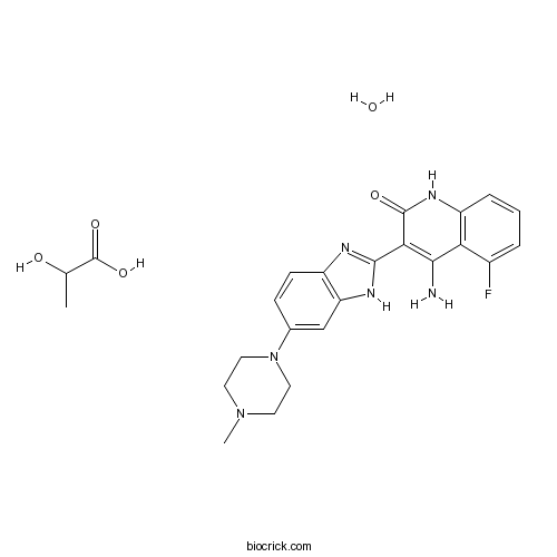 Dovitinib (TKI258) Lactate