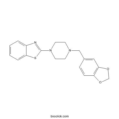 2-[1-(4-Piperonyl)piperazinyl]benzothiazole