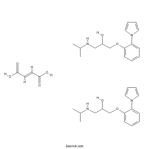 Isamoltane hemifumarate