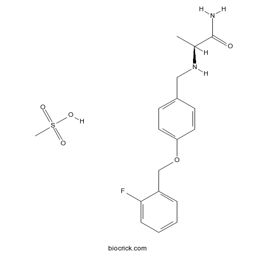 Ralfinamide mesylate