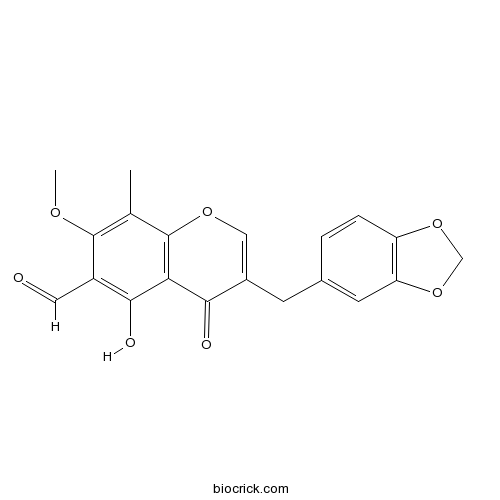 6-Aldehydo-7-methoxyiso-ophiopogonanone B