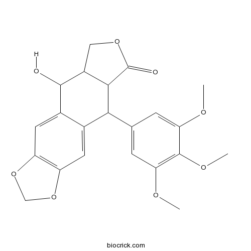 5-Hydroxy-9-(3,4,5-trimethoxyphenyl)-5a,6,8a,9-tetrahydro-5H-[2]benzofuro[5,6-f][1,3]benzodioxol-8-one