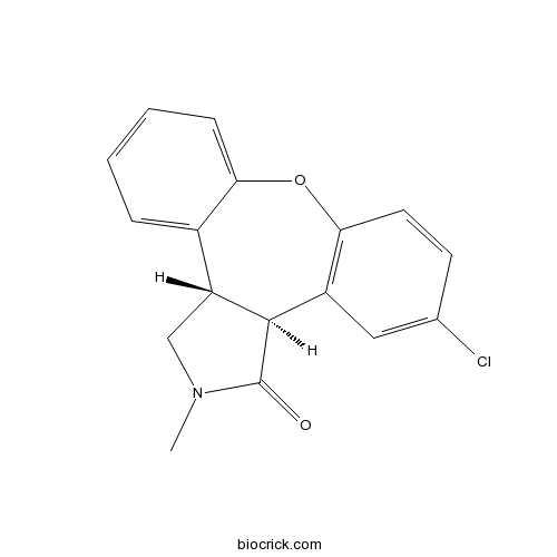 11-Chloro-2,3,3a,12b-tetrahydro-2-methyl-1H-dibenz[2,3:6,7]oxepino[4,5-c]pyrrol-1-one