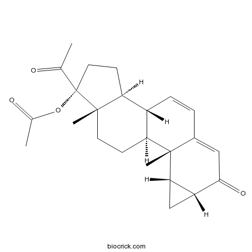 17-Hydroxy-1a,2a-methylenepregna-4,6-diene-3,20-dione acetate