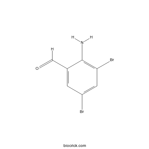 2-Amino-3,5-dibromobenzaldehyde