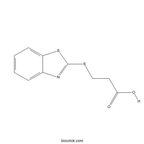 3-(2-Benzothiazolylthio)propionic acid