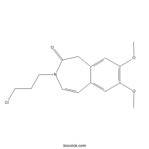 3-(3-Chloropropyl)-1,3-dihydro-7,8-dimethoxy-2H-3-benzazepin-2-one