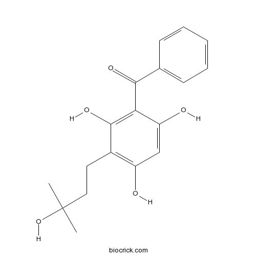 3-(3-Hydroxy-3-methylbutanyl)-2,4,6-trihydroxybenzophenone