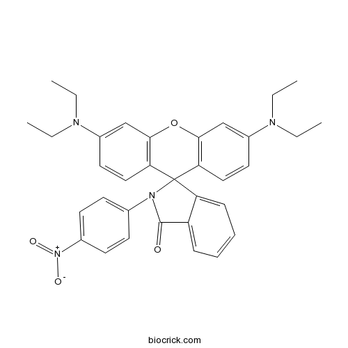 3',6'-Bis(diethylamino)-2-(4-nitrophenyl)spiro[isoindole-1,9'-xanthene]-3-one