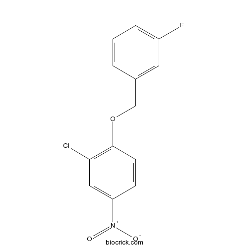 3-Chloro-4-(3-fluorobenzyloxy)nitrobenzene